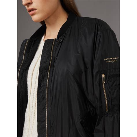 burberry bomber jacket womens|burberry denim jacket women.